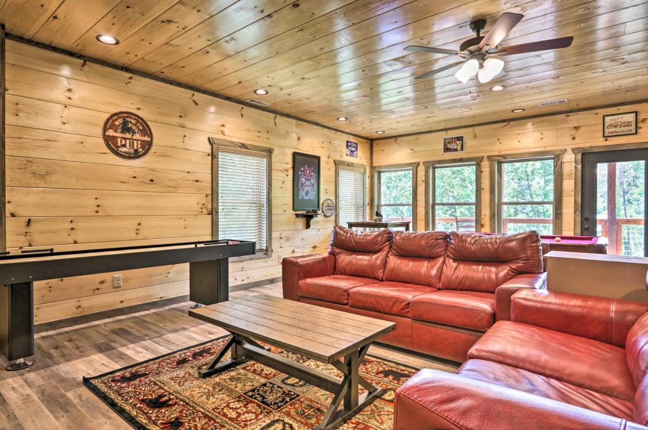Modern Cabin With Hot Tub And Game Room In Gatlinburg! Exterior foto