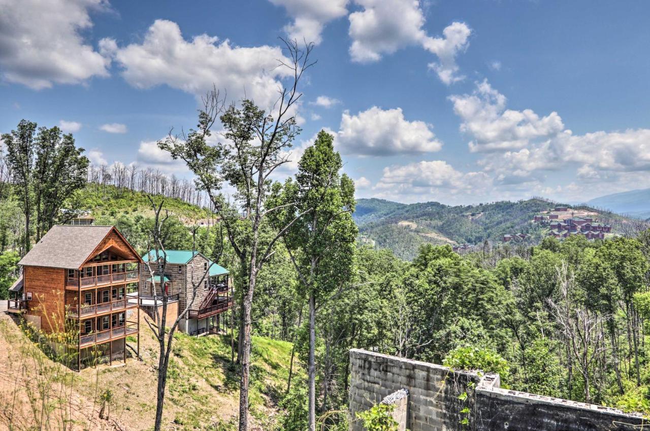 Modern Cabin With Hot Tub And Game Room In Gatlinburg! Exterior foto